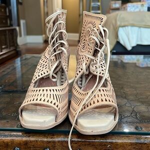 Jeffrey Campbell Rodillo Wedge Open Toe Sandals